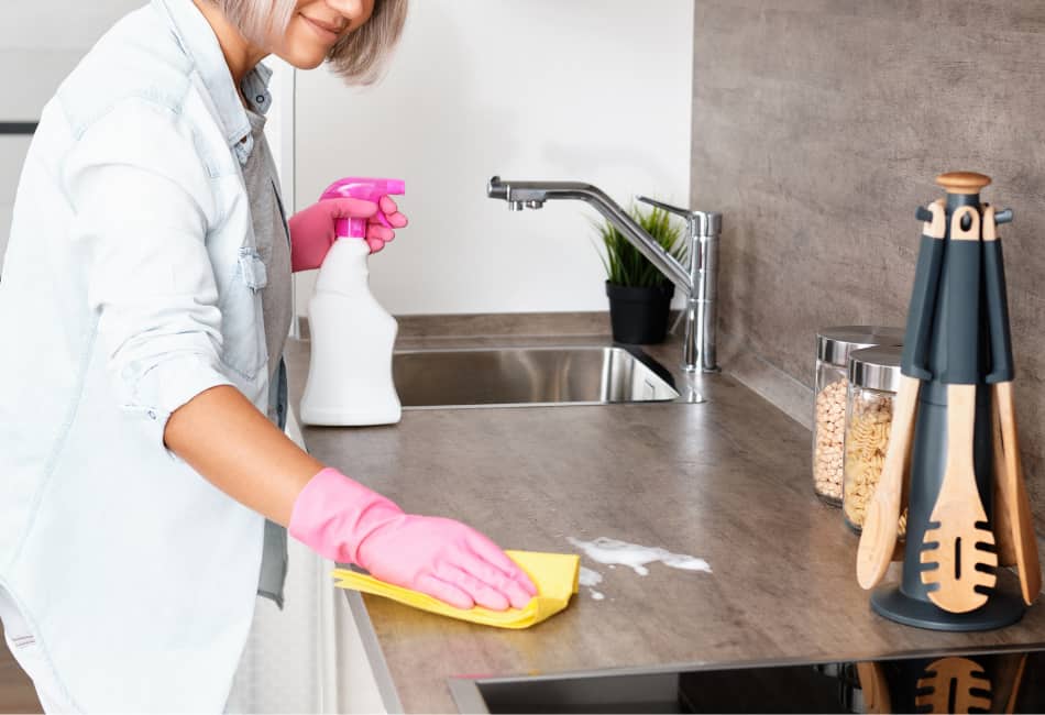 How To Remove Deep Stains from Quartz Countertops
