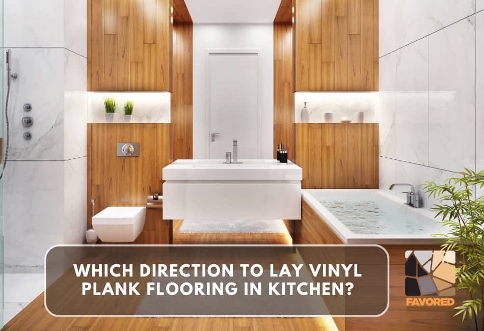 which direction to lay vinyl plank flooring in kitchen