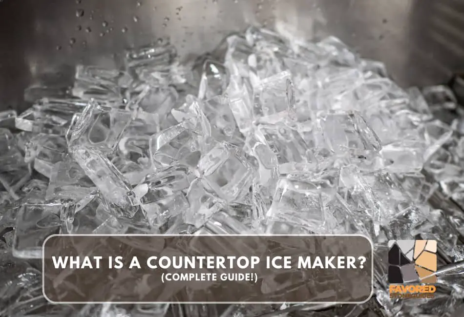 What is a countertop ice maker?