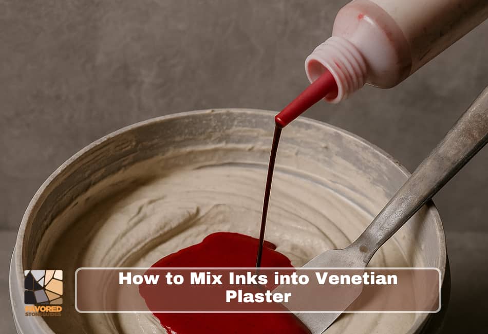 How to Mix Inks into Venetian Plaster